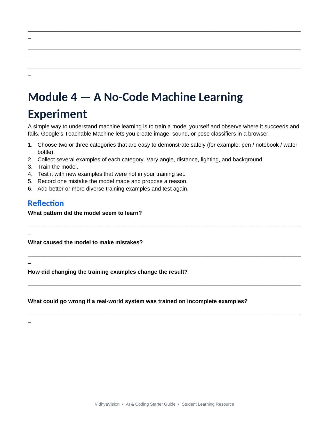 AI & Coding Starter Guide page 5