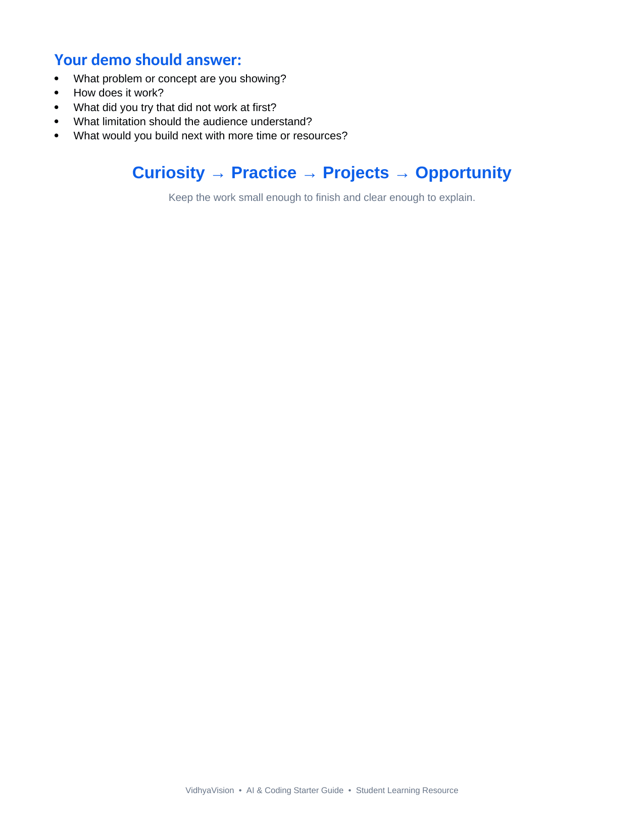 AI & Coding Starter Guide page 9